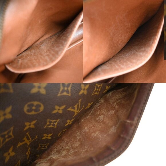 LOUIS VUITTON Compiegne 28 Clutch Bag Monogram Leather Brown GHW M51845 65EE819 - Picture 12 of 15